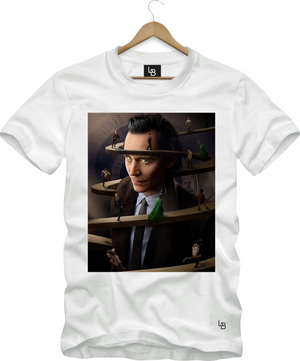 Camiseta Loki Multiverso – Labirinto Temporal