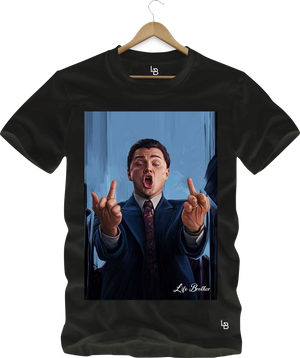 Camiseta Streetwear Atitude – Inspirada no Lobo de Wall Street